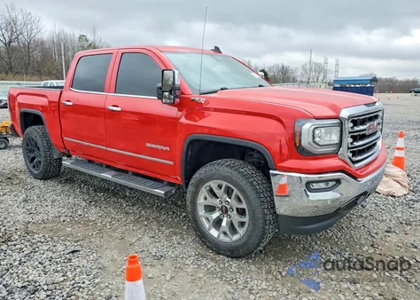 2018 GMC Sierra K1500 Slt from USA, damaged, VIN 3GTU2NEC5JG122071